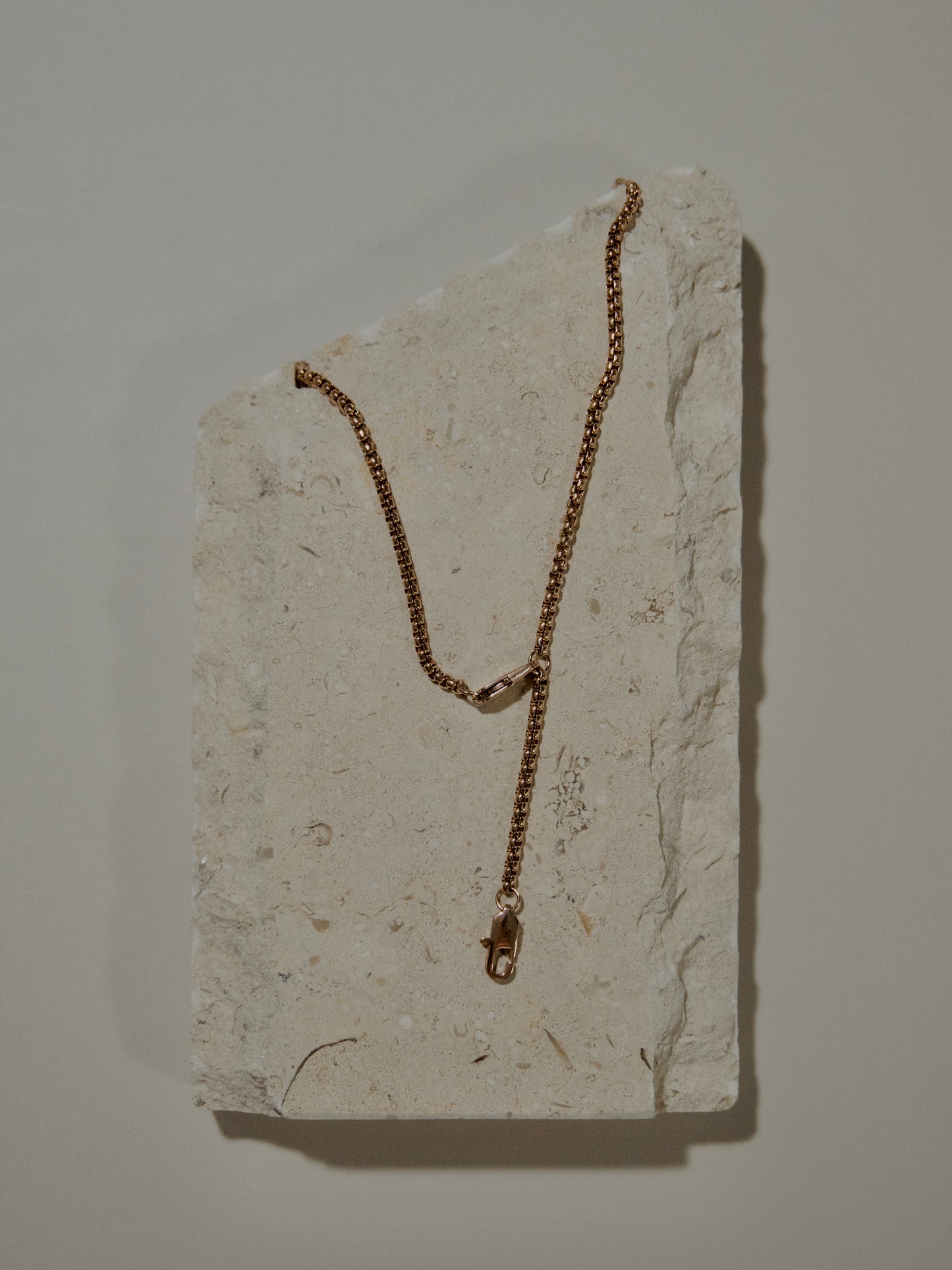 Basic 2mm Box Chain Necklace