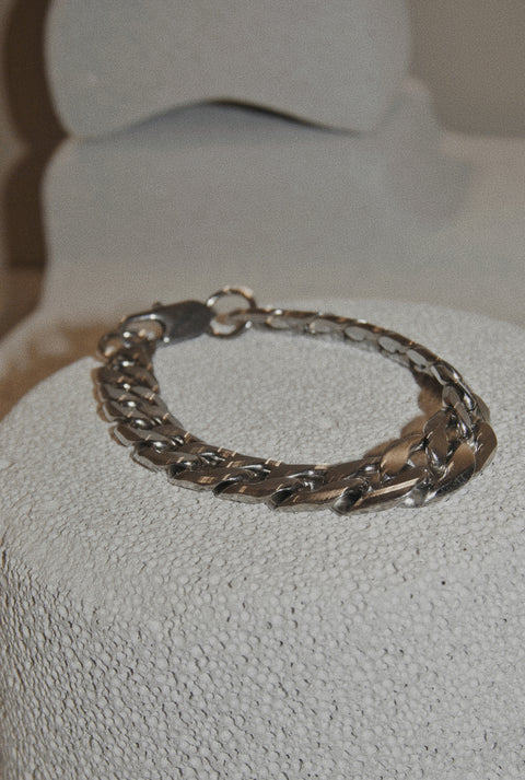 Basic 10mm Cuban Chain Bracelet