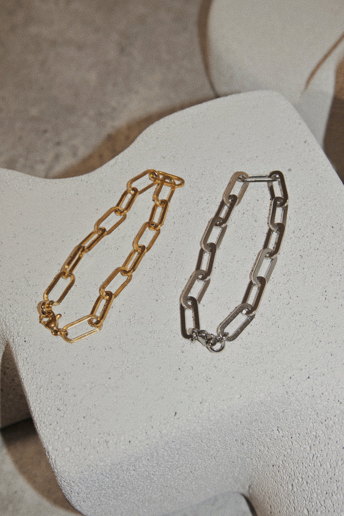 Basic Paperclip Chain Bracelet