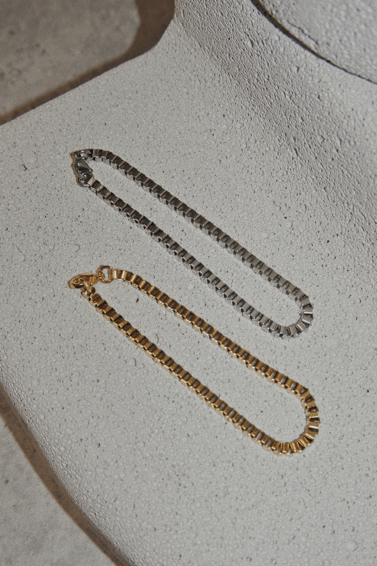 Basic 3mm Square Chain Bracelet