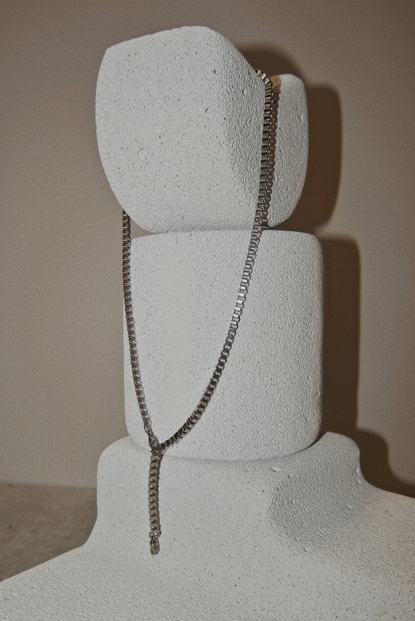 Basic 3mm Square Chain Necklace