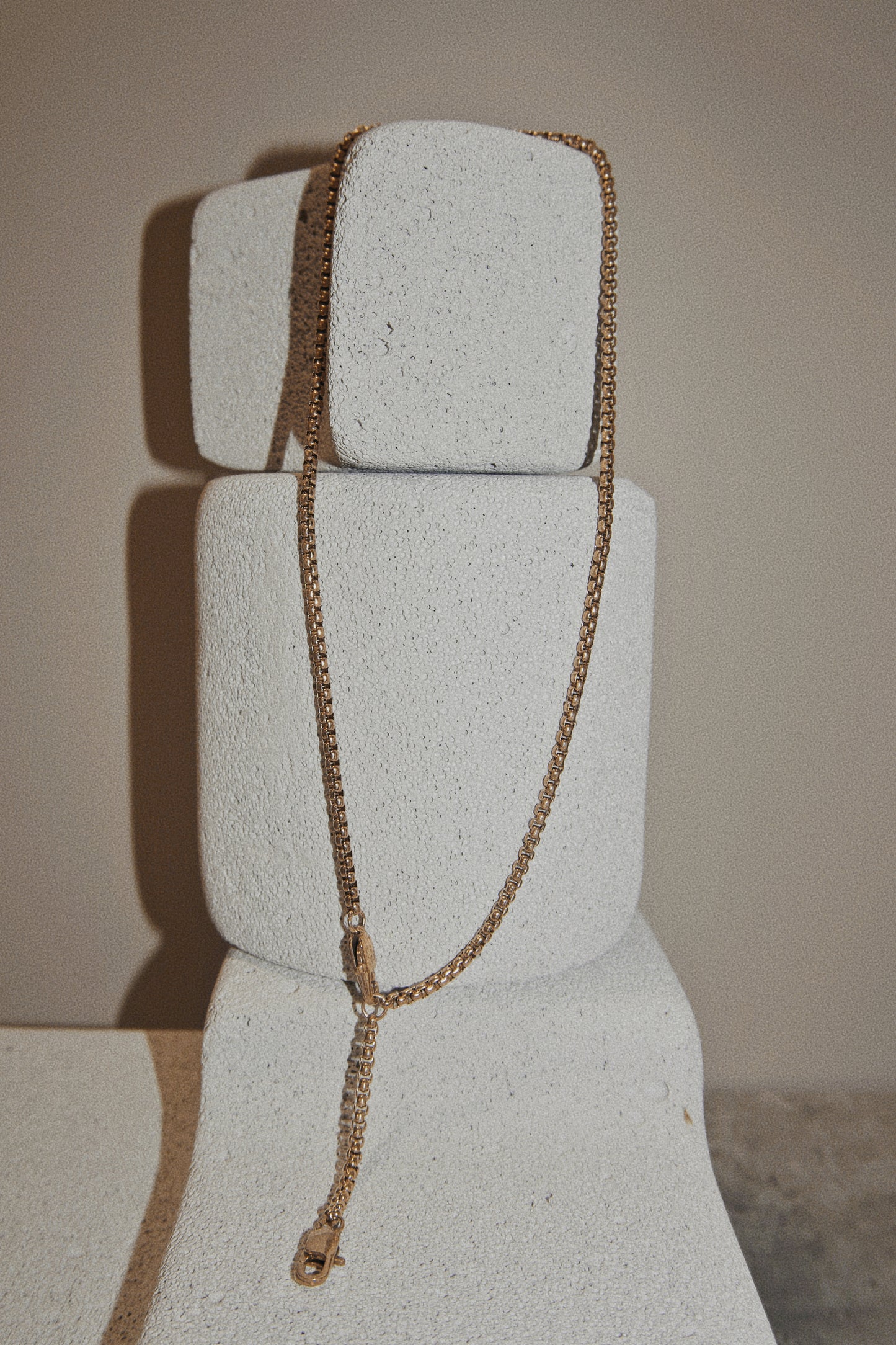 Basic 2mm Box Chain Necklace