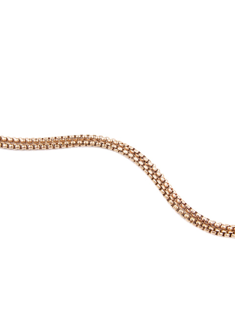 Basic 2mm Box Chain Bracelet