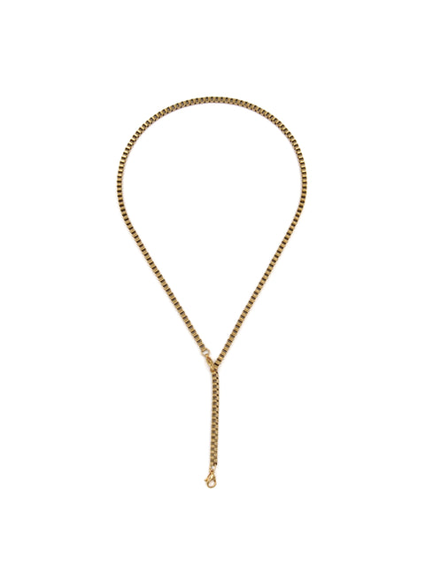 Basic 3mm Square Chain Necklace