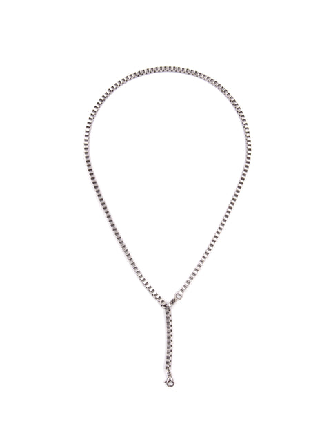 Basic 3mm Square Chain Necklace