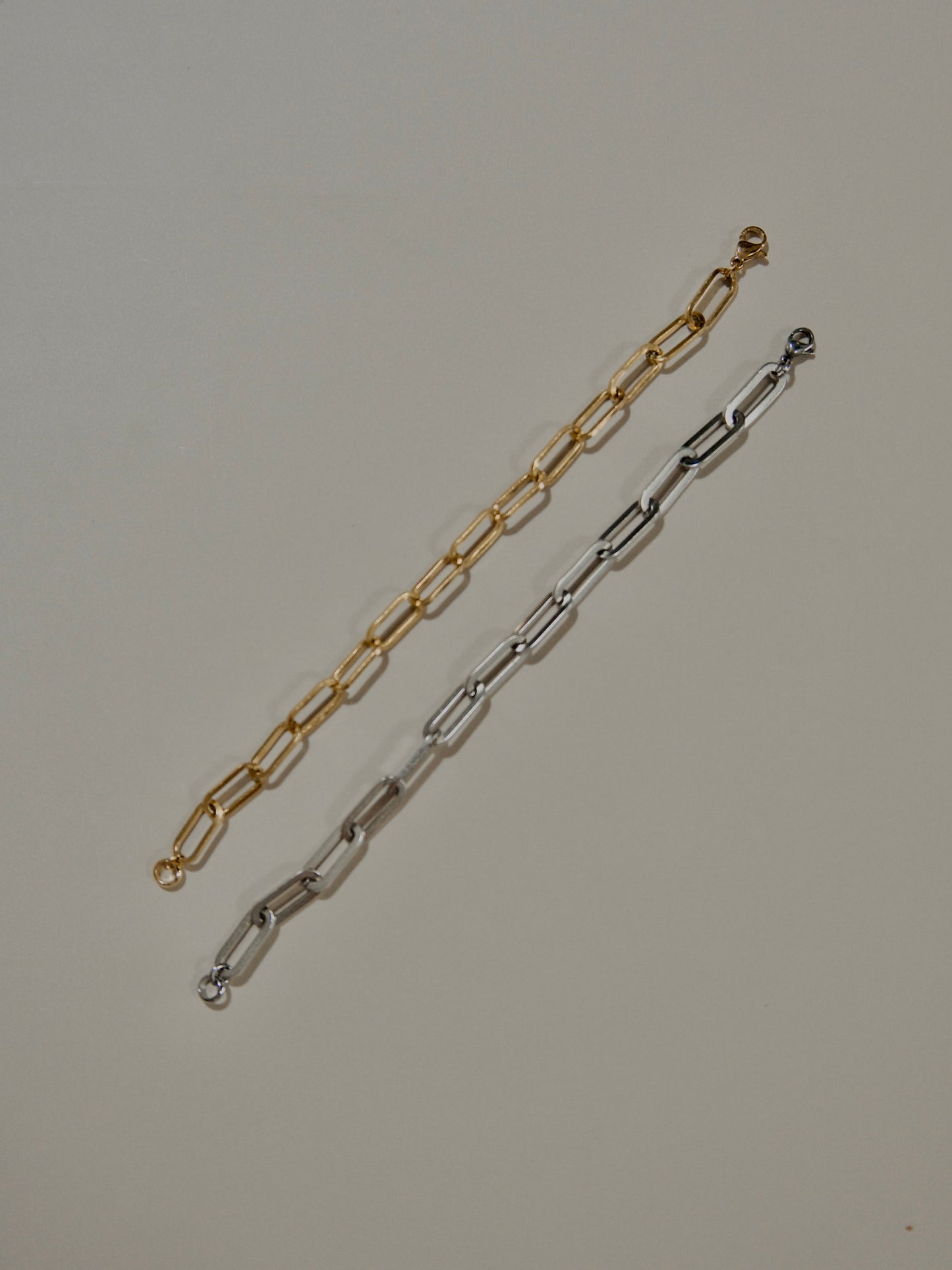 Basic Paperclip Chain Bracelet