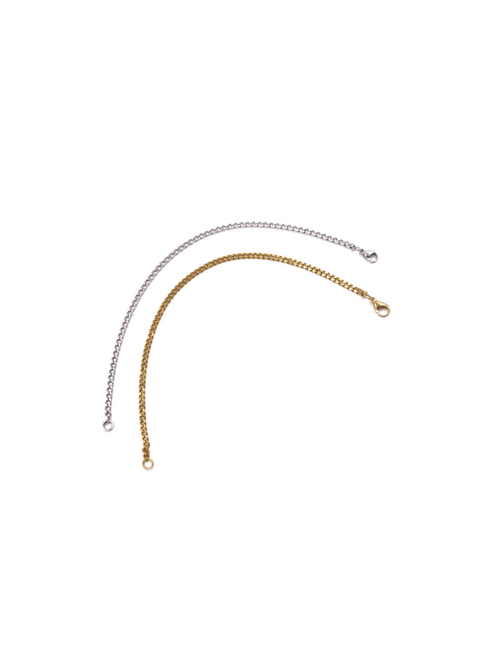 Basic 3mm Curb Chain Bracelet