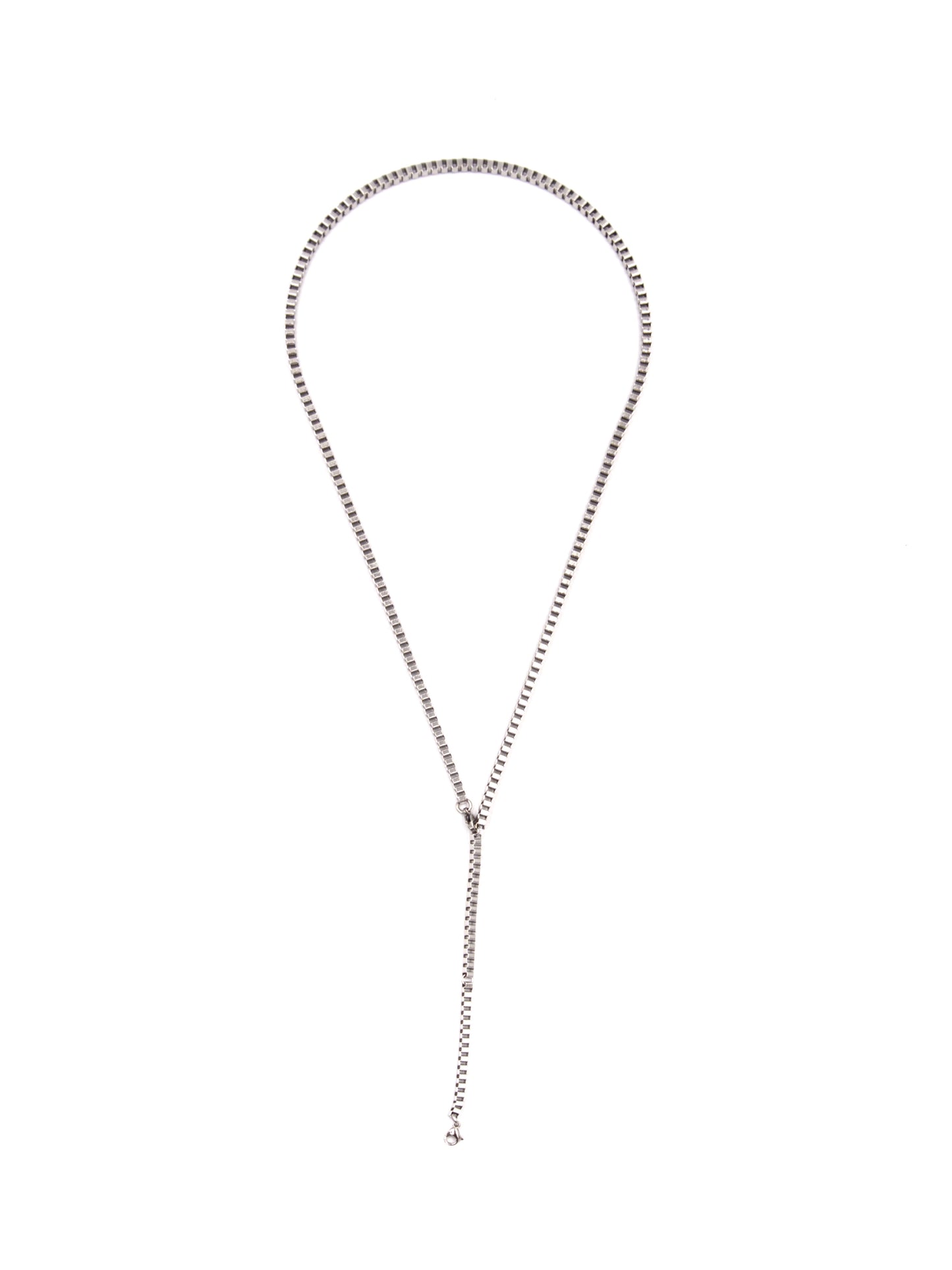 Basic 3mm Square Chain Necklace