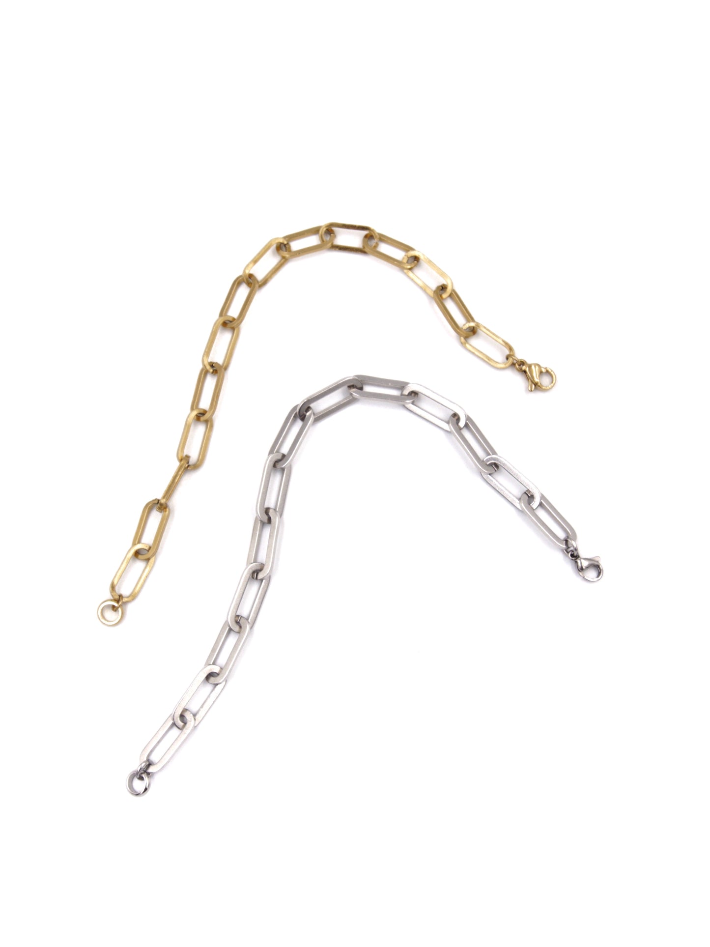 Basic Paperclip Chain Bracelet