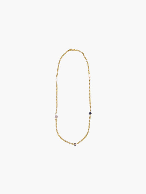 Zoe Chain Gold-Lilac